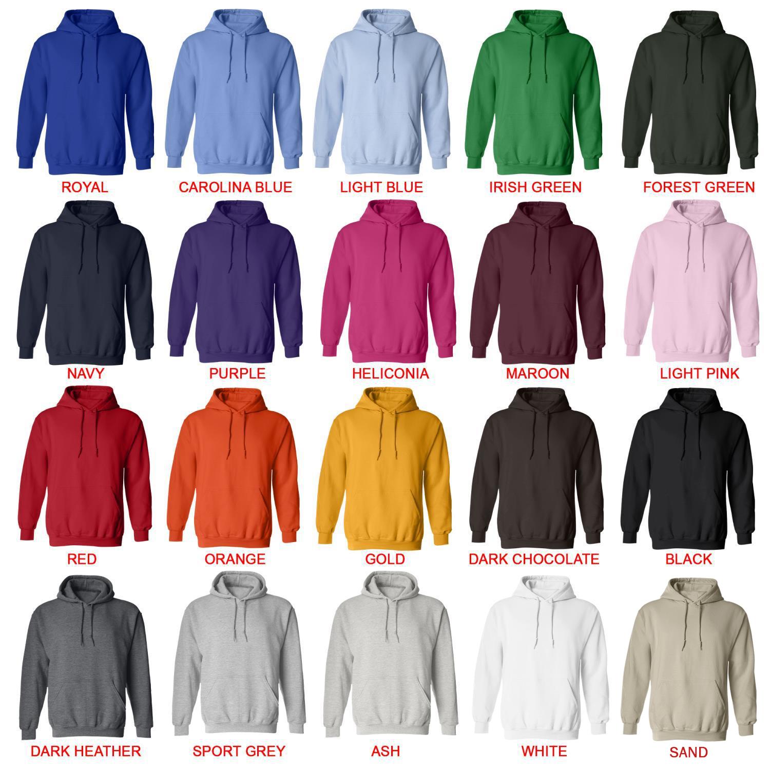 hoodie color chart - Land Of The Lustrous Store