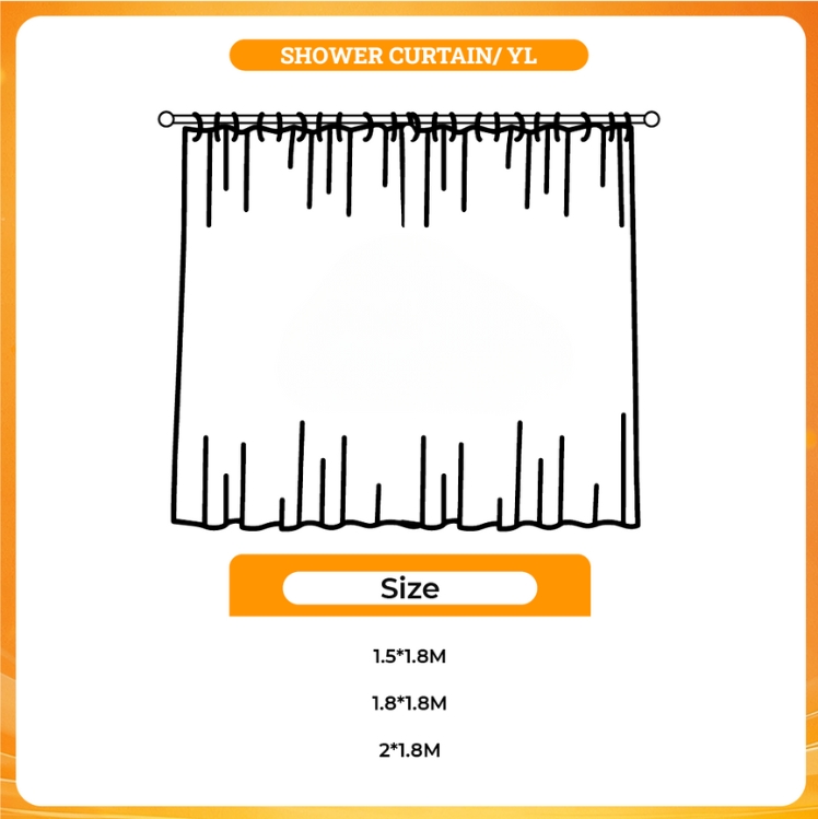 3D shower curtain - Land Of The Lustrous Store