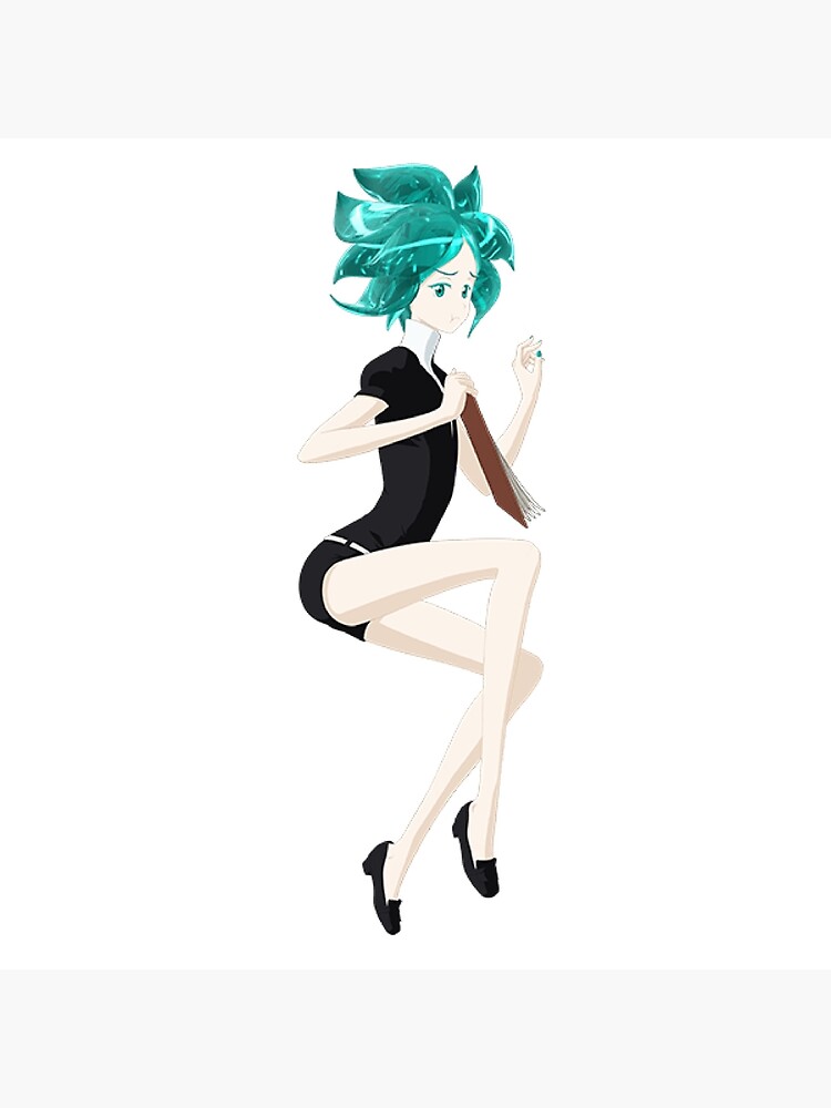 Land Of The Lustrous Phosphophyllite Throw Pillow - Image 2