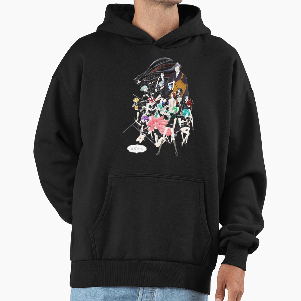 Land Of The Lustrous With Logo Hoodie - Image 3