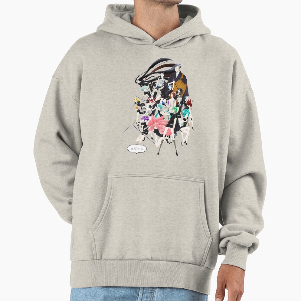 Land Of The Lustrous With Logo Hoodie - Image 4