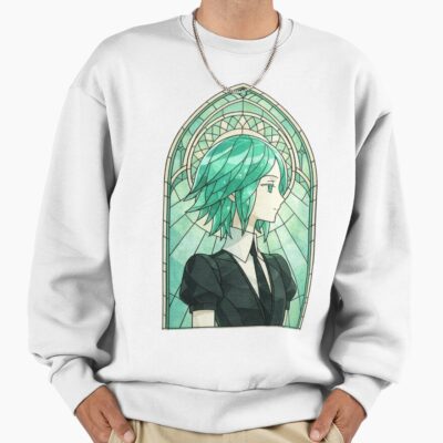 Land Of The Lustrous Phos Stained Glass Sweatshirt
