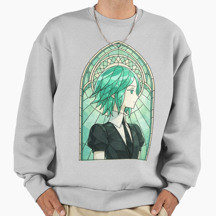 Land Of The Lustrous Phos Stained Glass Sweatshirt - Image 4