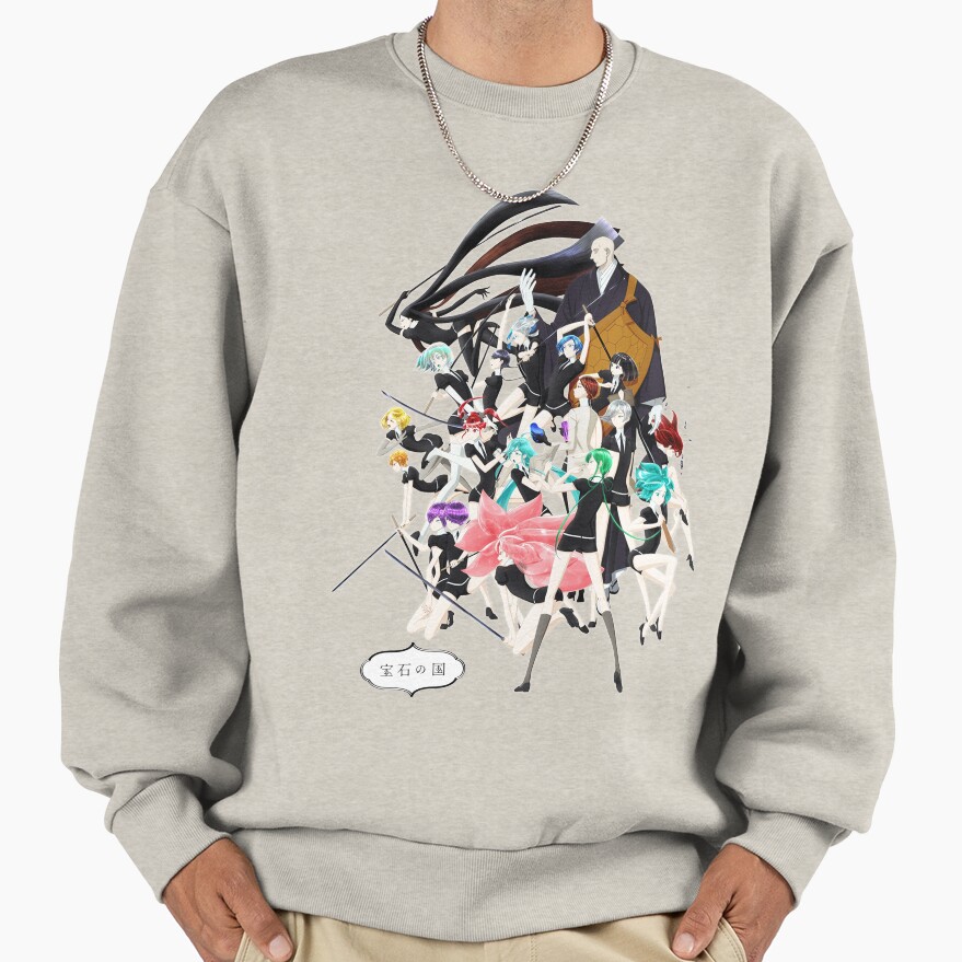 Land Of The Lustrous With Logo Sweatshirt