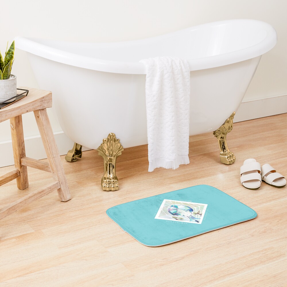Phosphophyllite Short Hair Bath Mat - Image 2
