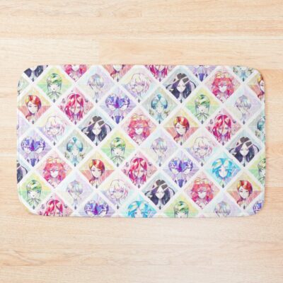 Land Of The Lustrous Infinite Gems Bath Mat