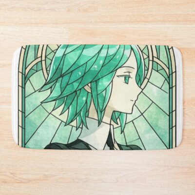 Land Of The Lustrous Phos Stained Glass Bath Mat