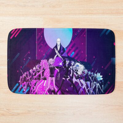 Land Of The Lustrous Modern Graphic Design Bath Mat