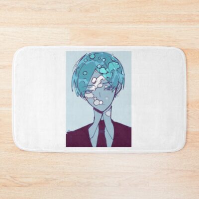 Land Of The Lustrous Phos Bored Bath Mat