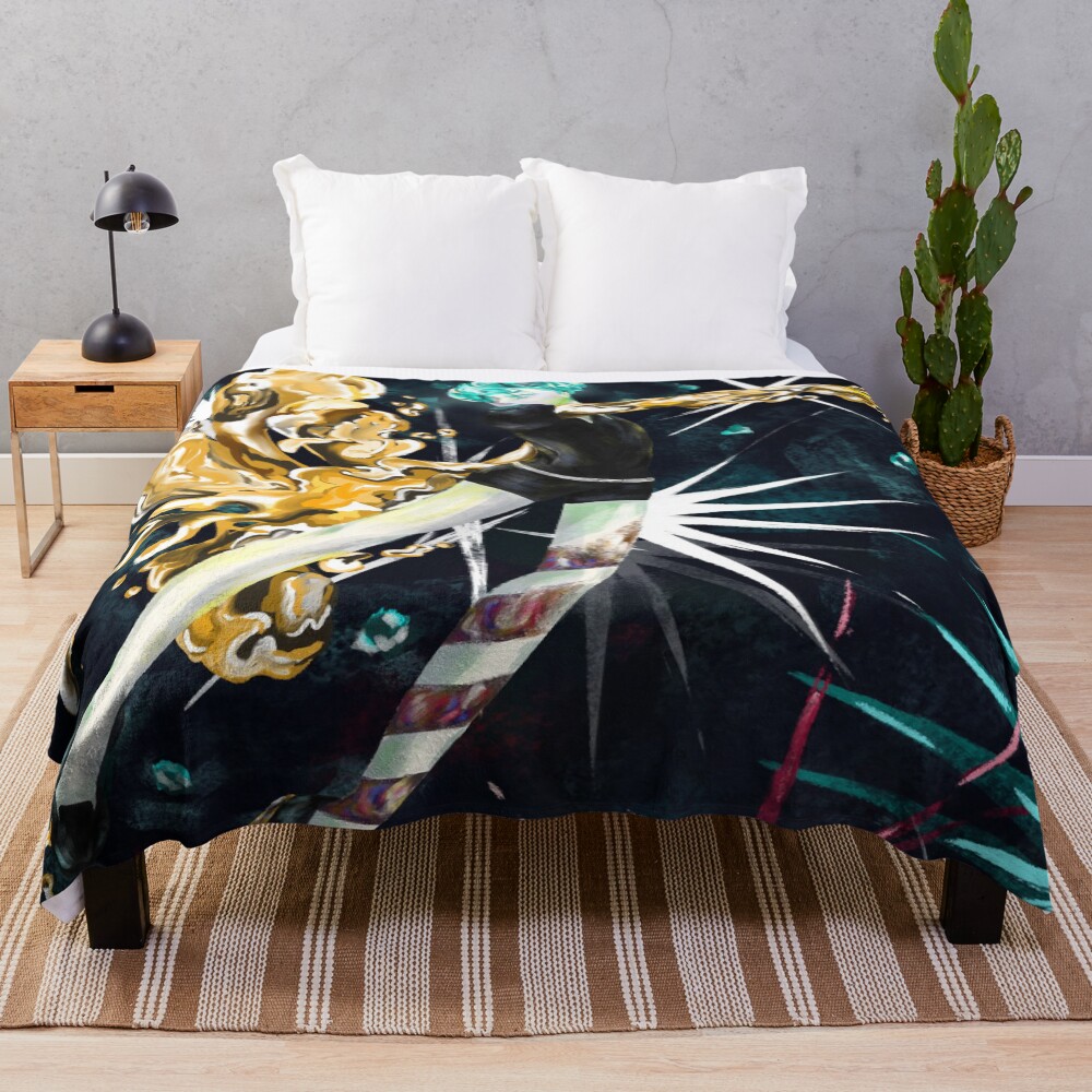 Phosphophyllite Houseki No Kuni Throw Blanket