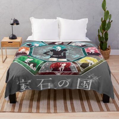 Land Of The Lustrou Member Throw Blanket