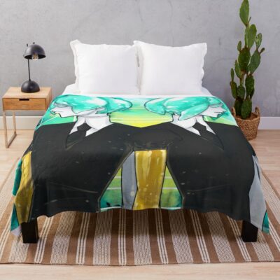Phos Land Of The Lustrous Throw Blanket