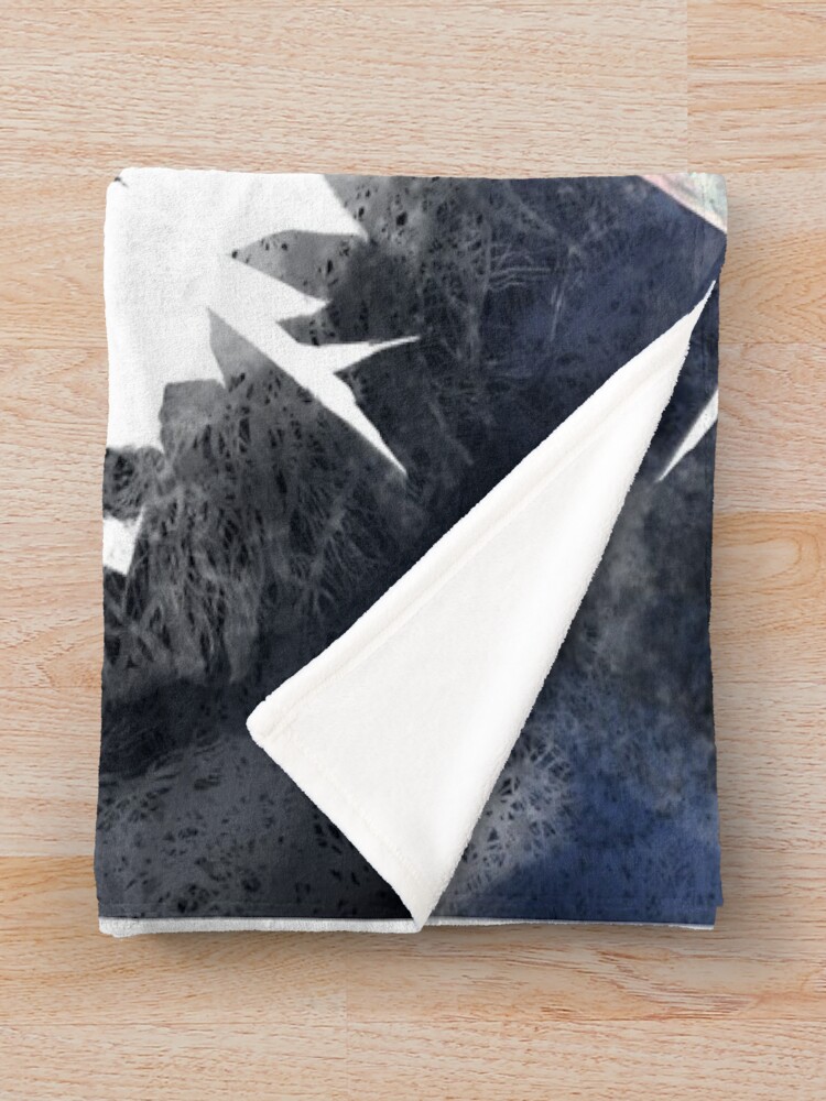 Antarcticite Land Of The Lustrous Throw Blanket - Image 2