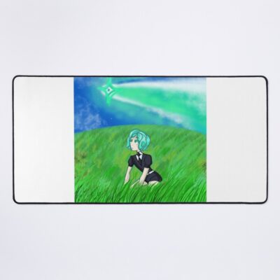 Phosphophyllite In Grass Field Mouse Pad