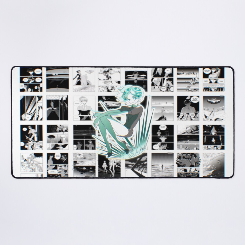 Land Of The Lustrous Poster Design Mouse Pad