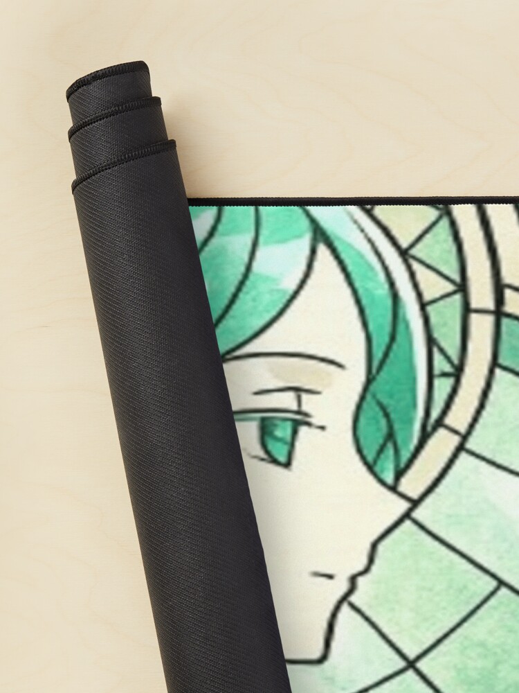 Land Of The Lustrous Phos Stained Glass Mouse Pad - Image 2