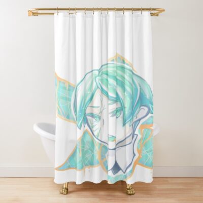Land Of The Lustrous Phos Shower Curtain