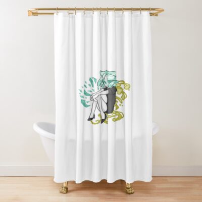 Land Of Lustrous Phos Shower Curtain