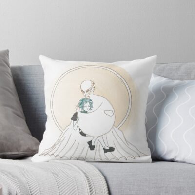 Phosphophyllite In Arms Throw Pillow