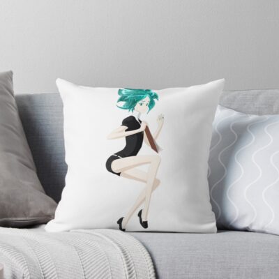 Land Of The Lustrous Phosphophyllite Throw Pillow
