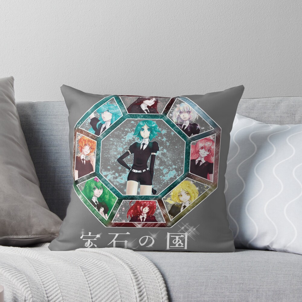 Land Of The Lustrou Member Throw Pillow