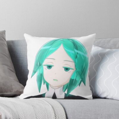 Land Of The Lustrous Phos Bored Throw Pillow