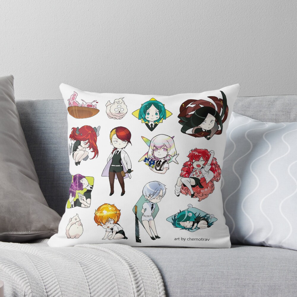 Houseki No Kuni Throw Pillow
