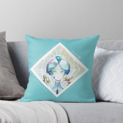 Phosphophyllite Short Hair Throw Pillow